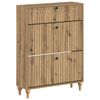 vidaXL Skriňa na top&aacute;nky ALKMAAR 78 x 24 x 103 cm Kompozitn&eacute; drevo