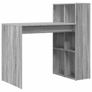 vidaXL St&ocirc;l Siv&yacute; Sonoma Kompozitn&eacute; drevo 108 x 55 x 103.5 cm