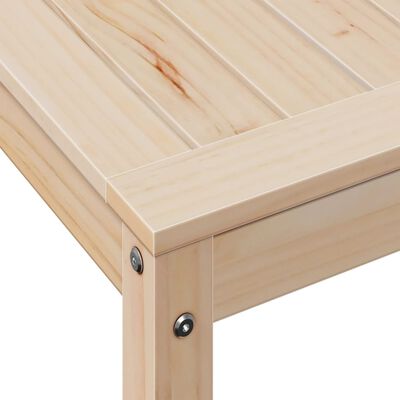 vidaXL Stôl na presádzanie s policou 108x50x75 cm masívna borovica