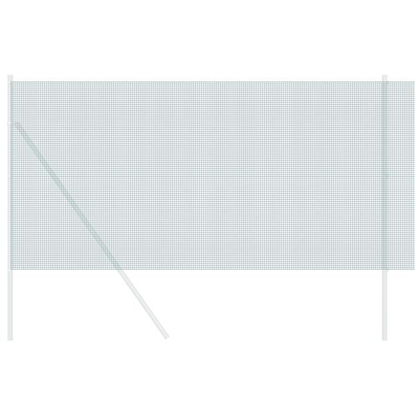 vidaXL Zvaren&yacute; dr&ocirc;ten&yacute; plot Zelen&aacute; 0.6 x 10 m