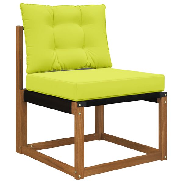 vidaXL Vank&uacute;&scaron; na vonkaj&scaron;iu pohovku 2 pcs Zelen&aacute; Polyester