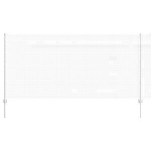 vidaXL Plot s podperou Strieborn&aacute;