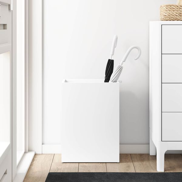 vidaXL Stojan na slnečn&iacute;k Biela 40 x 20 x 55,5 cm Kompozitn&eacute; drevo