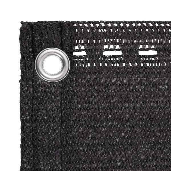 vidaXL Balkónová markíza antracitová 90x300 cm HDPE