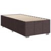vidaXL Boxspring posteľ s matracom tmavohned&aacute; 90x190 cm l&aacute;tka