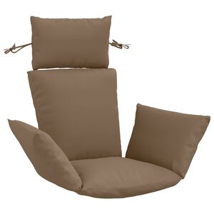 vidaXL Adirondack vank&uacute;&scaron; PUTTEN 100% polyester Sivohned&aacute;