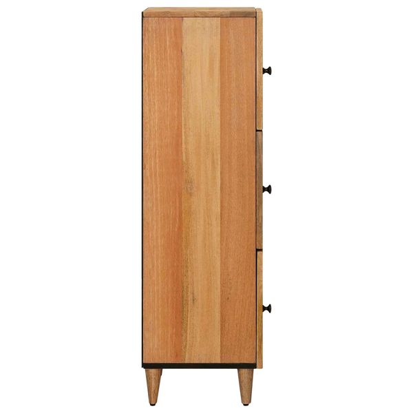 vidaXL Highboard Pr&iacute;rodn&aacute; 40 x 33 x 110 cm Mas&iacute;vne mango drevo