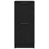 vidaXL Serv&iacute;rovacia skriňa Čierny dub 30 x 30 x 70 cm Kompozitn&eacute; drevo