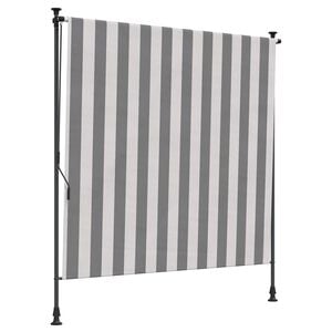 vidaXL Vonkaj&scaron;ia roleta Antracitov&aacute; a biela 200 x 270 cm