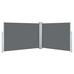 vidaXL Zaťahovacia bočn&aacute; mark&iacute;za, antracitov&aacute; 100x1000 cm