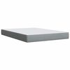 vidaXL Boxspring posteľ s matracom bledosiv&aacute; 140x200 cm l&aacute;tka