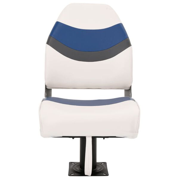 vidaXL 4-dielna skladacia sada sedadiel do člna s vysok&yacute;m operadlom