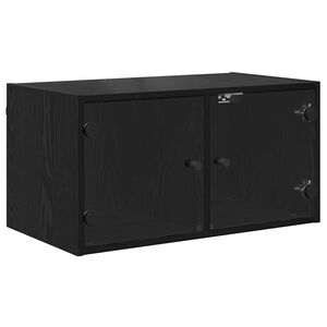 vidaXL N&aacute;stenn&aacute; skrinka 68 x 37 x 35 cm Kompozitn&eacute; drevo Čierny dub