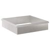 vidaXL Slim&aacute;kov&eacute; z&aacute;brany 8 ks 100 x 3,5 x 25 cm Nerezov&aacute; oceľ