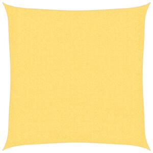 vidaXL Tieniaca plachta b&eacute;žov&aacute; 2x2 m HDPE &scaron;tvorcov&aacute;