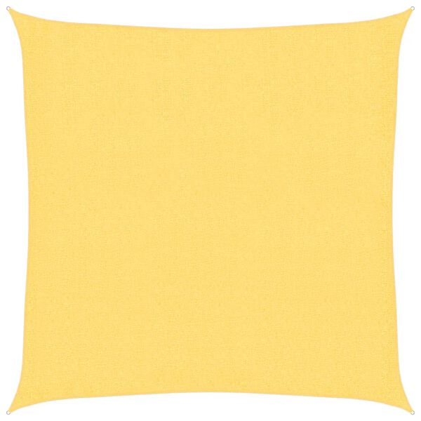 vidaXL Tieniaca plachta b&eacute;žov&aacute; 2x2 m HDPE &scaron;tvorcov&aacute;