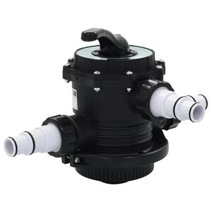vidaXL Viacsmerov&yacute; ventil pre pieskov&yacute; filter ABS 1,5" 6-cestn&yacute;