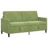 vidaXL Sofa s &uacute;ložn&yacute;m priestorom Svetlo zelen&aacute; 172 x 78 x 87 cm