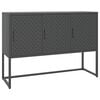 vidaXL Komoda antracitov&aacute; 105x35x75 cm oceľ