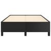 vidaXL Posteľ bez matraca čierna 120x190 cm umel&aacute; koža