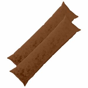vidaXL Dekoračn&yacute; vank&uacute;&scaron; 2 ks HEERLEN Svetlohned&aacute; 40 x 145 cm Flanel