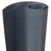 vidaXL Balk&oacute;nov&aacute; z&aacute;stena antracitov&aacute; 500x90 cm polyratan