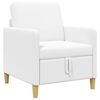 vidaXL Sofa s &uacute;ložn&yacute;m priestorom Biela 72 x 78 x 87 cm Polyester