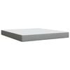 vidaXL Boxspring posteľ s matracom bledosiv&aacute; 180x200 cm l&aacute;tka