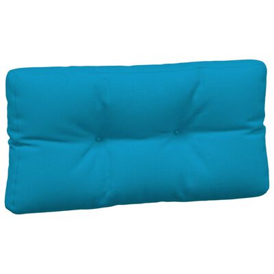 vidaXL Podložky na paletový nábytok 5 ks, modré, látka