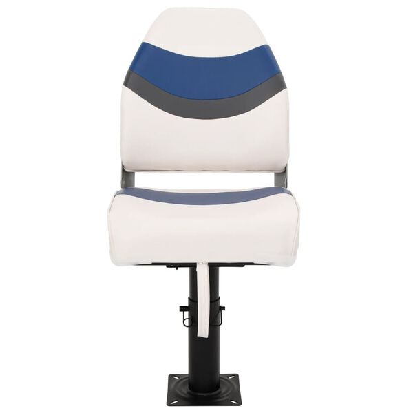 vidaXL 2-dielna skladacia sada sedadiel do člna s vysok&yacute;m operadlom