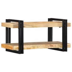vidaXL N&aacute;stenn&aacute; polica 70x33x35 cm Mas&iacute;vne hrub&eacute; drevo Mango
