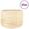 vidaXL Lano 100% sisal 20 mm 25 m