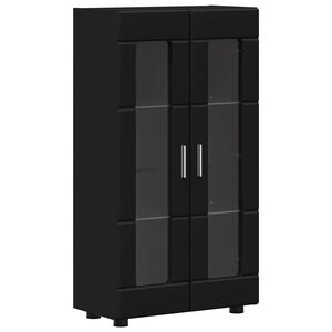 vidaXL Serv&iacute;rovacia skriňa FLORIN 55,5 x 29 x 100 cm Čierna