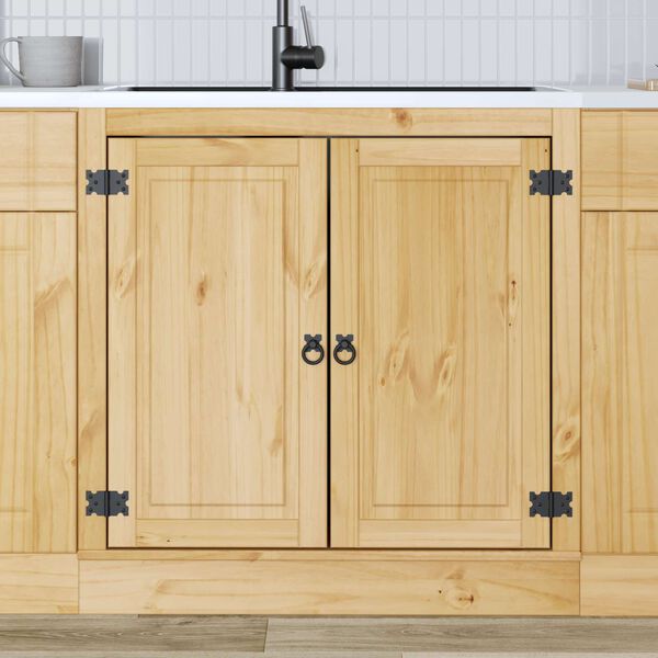 vidaXL Skrinkov&yacute; s &uacute;ložiskom SKI Medov&aacute; Hned&aacute; 80 x 46 x 81,5 cm