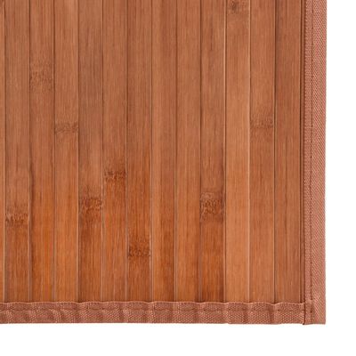 vidaXL Koberec obdĺžnikový hnedý 100x400 cm bambus