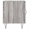 vidaXL Nočn&yacute; stol&iacute;k siv&aacute; sonoma 40x40x50 cm kompozitn&eacute; drevo