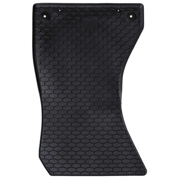 vidaXL Autokoberec 4 pcs Čierna vhodn&eacute; pre Audi A4 B9 2015-2024 Guma