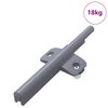 vidaXL M&auml;kk&eacute; zatv&aacute;ranie p&aacute;nty 1161 ks Siv&aacute; 125 x 47 x 15 mm PP