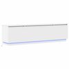 vidaXL TV skrinka s LED Biela 180 x 38 x 49 cm Kompozitn&eacute; drevo