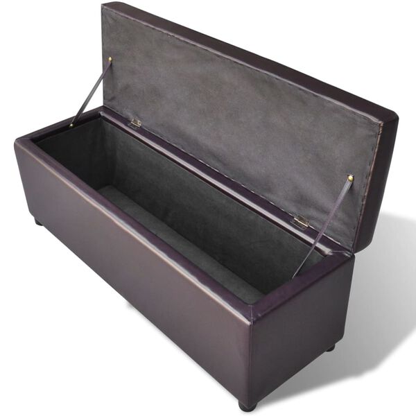 vidaXL Dlh&aacute; &uacute;ložn&aacute; lavica, drevo, hned&aacute;