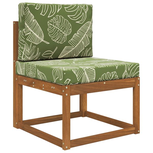 vidaXL Vank&uacute;&scaron; na vonkaj&scaron;iu pohovku 2 pcs Design s listami Polyester