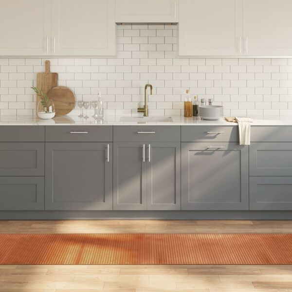 vidaXL Koberec obdĺžnikov&yacute; hned&yacute; 60x500 cm bambus