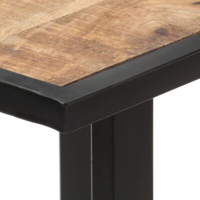 vidaXL Jedálenský stôl 120 cm surové mangovníkové drevo