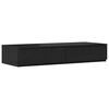 vidaXL Z&aacute;suvky pod posteľ Čierny dub 100 x 36,5 x 16,5 cm