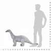 vidaXL Stojaca ply&scaron;ov&aacute; hračka, dinosaurus Brachiosaurus, zelen&yacute; XXL