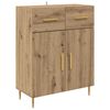 vidaXL Highboard Remeseln&yacute; dub 69,5 x 34 x 180 cm Kompozitn&eacute; drevo