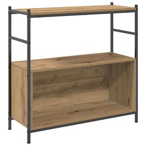 vidaXL Reg&aacute;l na knihy 80 x 30 x 78,5 cm Kompozitn&eacute; drevo Remeseln&yacute; dub