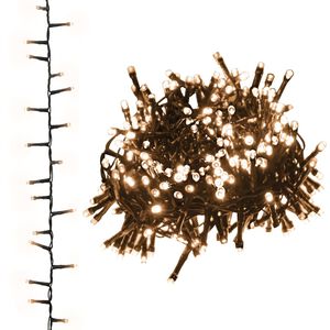 vidaXL Kompaktn&aacute; LED reťaz, 1000 di&oacute;d, tepl&aacute; biela 25 m, PVC