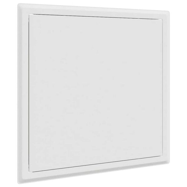 vidaXL Access Panel Biela 33,5 x 33,5 x 3 cm Oceľ