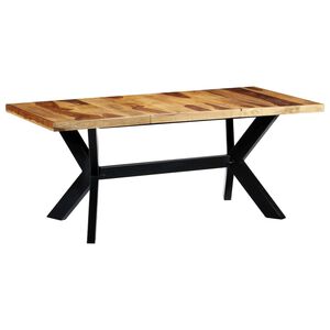 vidaXL Jed&aacute;lensk&yacute; st&ocirc;l zo ak&aacute;ciaov&eacute;ho dreva 180x90x75 cm